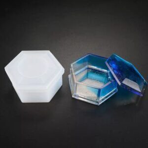 Molde caja hexagonal