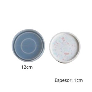 Molde posavasos circular