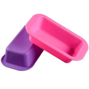 Molde rectangular jabon budin mini