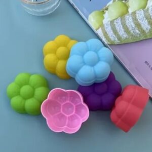 Molde rosa individual 6cm