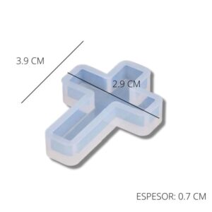 Molde cruz 3,9cm