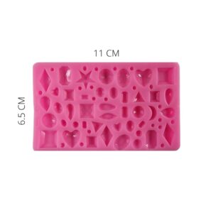 Molde mini cristales