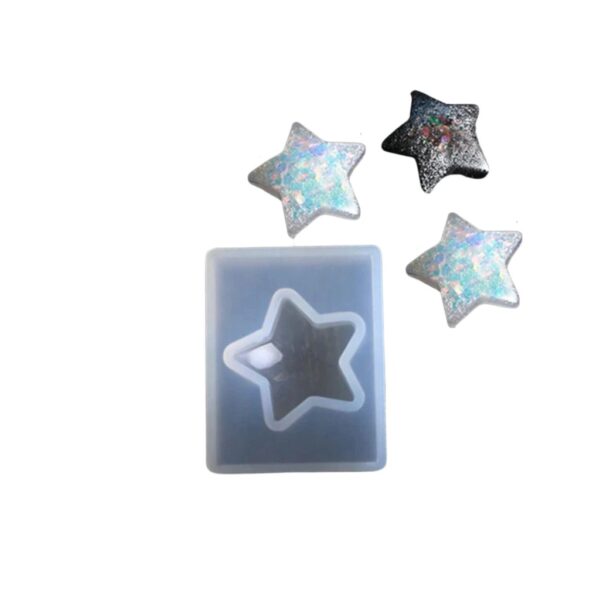 Molde silicona estrella individual 3,5cm - Imagen 2