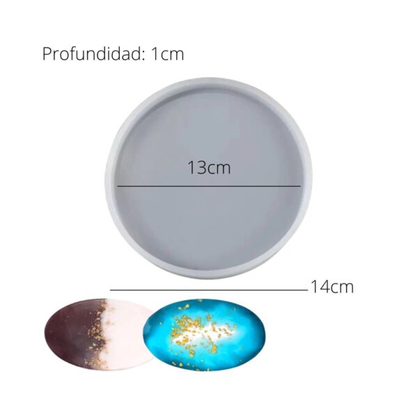 Molde circulo 13cm - Imagen 2