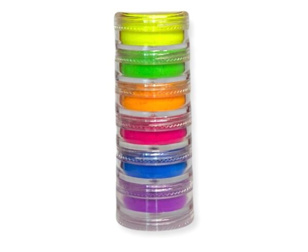 Set 6 pigmentos neon