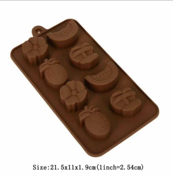 Molde bombones frutas - Imagen 2