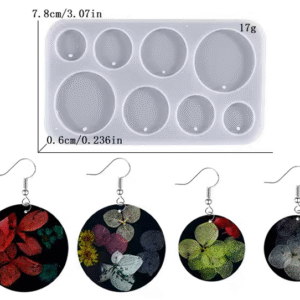 Molde 8 círculos distintas medidas