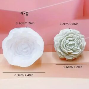 Molde flor Peonia 6cm