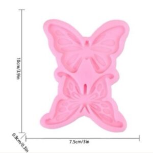 Molde 2 mariposas distintas s12