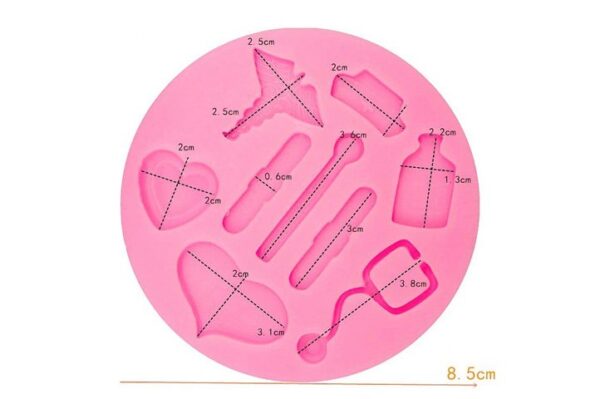 Molde instrumentos médicos doctor - Imagen 2
