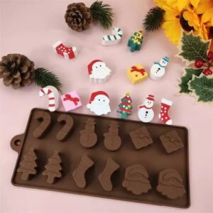 Molde bombones Navidad