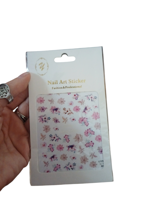 Stickers mini flores/mariposas - Imagen 3