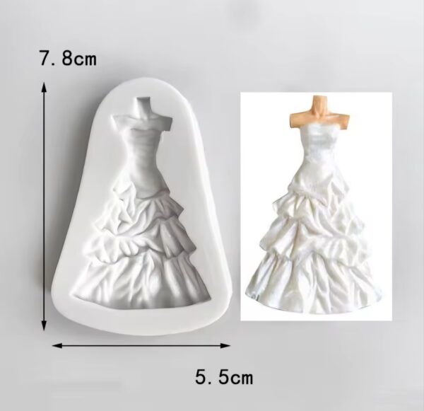 Molde vestido de novia - Imagen 2