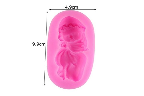 Molde bebe durmiendo - Imagen 2