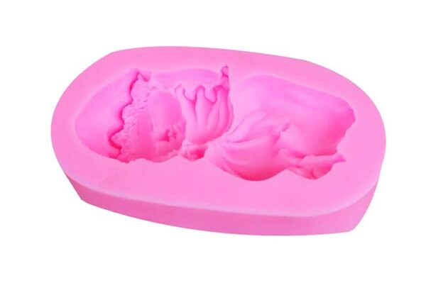 Molde bebe durmiendo - Imagen 3