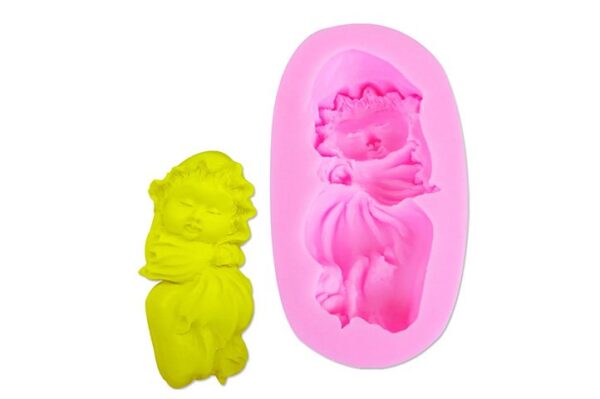 Molde bebe durmiendo