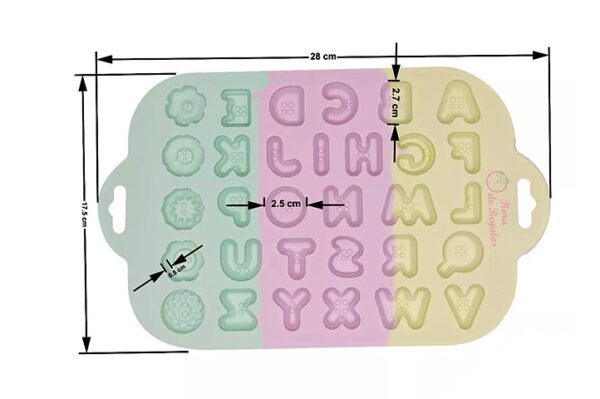 Molde letras tricolor - Imagen 2