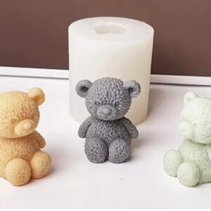 Molde oso Teddy pequeño 4cm
