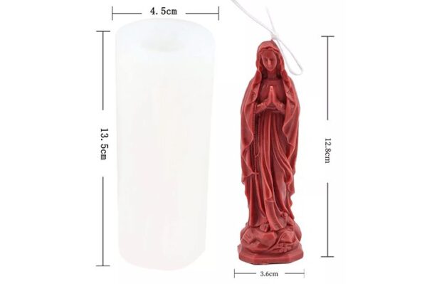 Molde virgen 13cm - Imagen 2