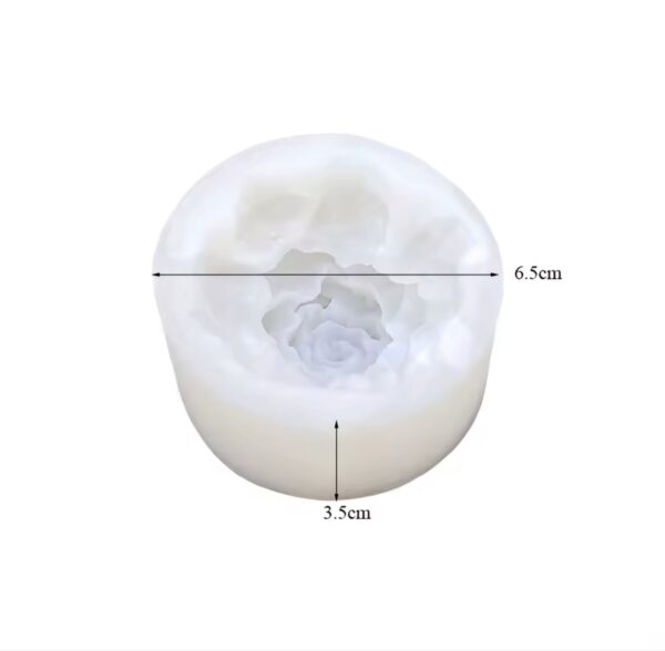 Molde vela flor abierta 9M7 - Imagen 2