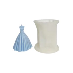Molde vela vestido grande Z8