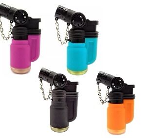 Encendedor mini soplete recargable