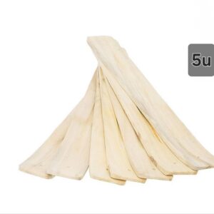 Madera natural portasahumerio por 5 unidades
