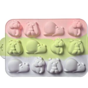 Molde capibara x12