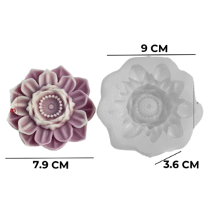 Molde vela flor 22B8 8cm