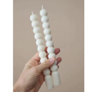 Molde vela cilíndrica esfera lisa 20cm