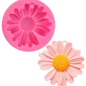 Molde flor margarita c/pasador