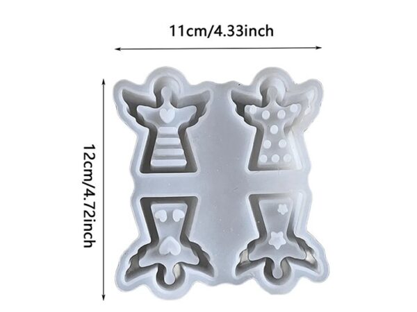 Molde figuras 4 angelitos - Imagen 4
