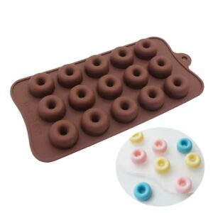 Molde bombones wax melts donas