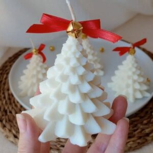 Molde vela árbol navidad G5 9cm x 9cm