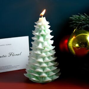 Molde vela árbol navidad pino 14cm K3