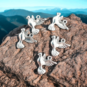 10 Dije paloma 20mm bautismo comunion