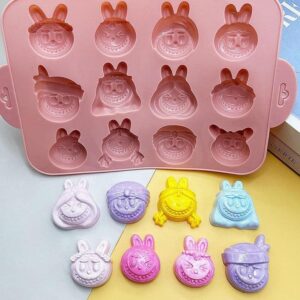 Molde plancha 12 Labubu