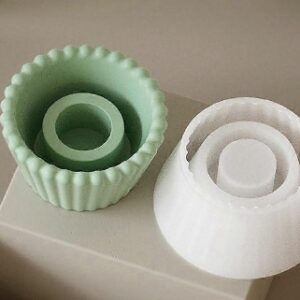 Molde chico portavela circular