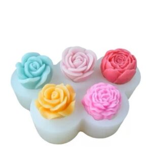 Molde 5 flores