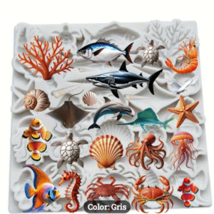 Molde animalitos de mar