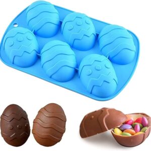Molde 6 figuras de pascua huevo