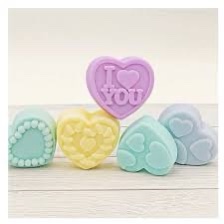 Molde 12 corazones
