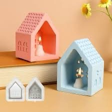 Molde portavela casita