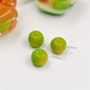 Molde silicona mini naranjos