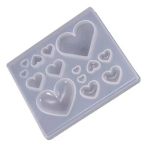 Molde 14 corazones