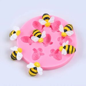 Molde 7 abejas