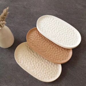 Molde bandeja ovalada texturada 20cm