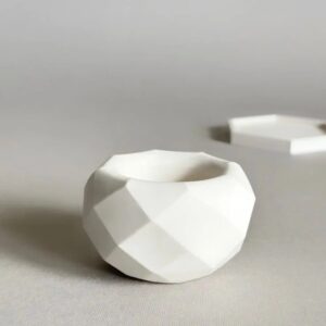 Molde portavela cuenco diamante chico 2