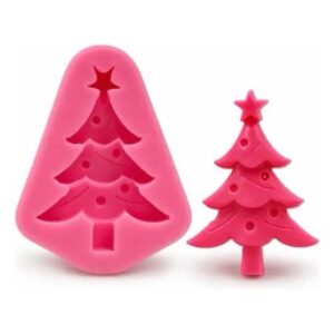 Molde vela árbol navidad mini 6cm