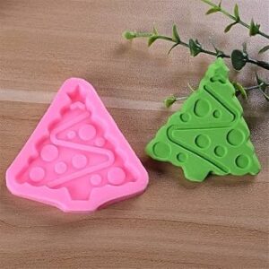Molde vela árbol navidad mini 7cm